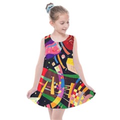 Kandinsky Composition X Kids  Summer Dress by impacteesstreetwearthree