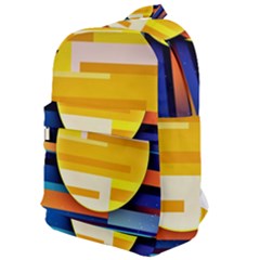 Background Abstract Horizon Classic Backpack by Pakrebo