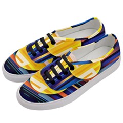 Background Abstract Horizon Women s Classic Low Top Sneakers by Pakrebo