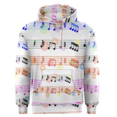 Music Background Music Note Men s Pullover Hoodie by Pakrebo