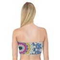 Kaleidoscope Bright Flower Mandala Bandeau Top View2