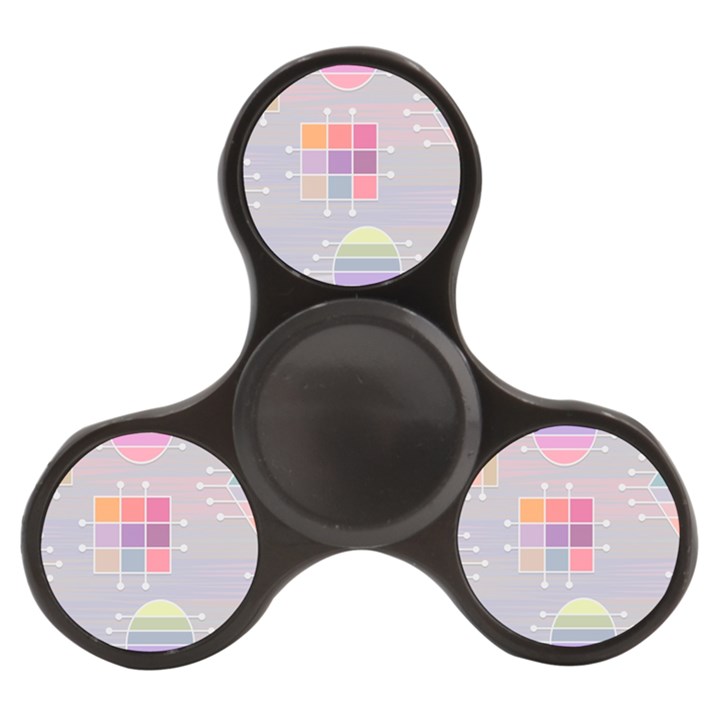 Pastels Shapes Geometric Finger Spinner