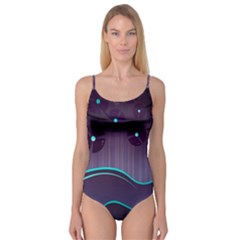 Scenery Sea Full Moon Stylized Camisole Leotard  by Pakrebo