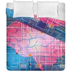 Evolution Artificial Intelligence Duvet Cover Double Side (california King Size) by Pakrebo