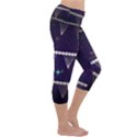 Background Buntings Stylized Capri Yoga Leggings View3