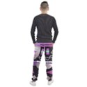 Background Abstract Geometric Men s Jogger Sweatpants View2