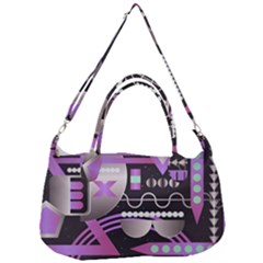 Background Abstract Geometric Removal Strap Handbag