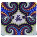 Abstract Texture Fractal Figure Back Support Cushion View4