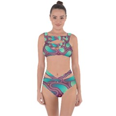 Background Pattern Non Seamless Bandaged Up Bikini Set  by Pakrebo