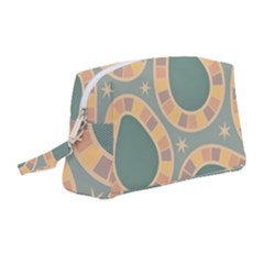 Background Pattern Non Seamless Wristlet Pouch Bag (medium)