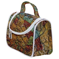 Texture Stone Structure Pattern Satchel Handbag