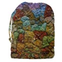 Texture Stone Structure Pattern Drawstring Pouch (XXXL) View2