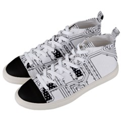 New Technology Men s Mid-top Canvas Sneakers