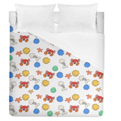 Crabs Pattern Duvet Cover (queen Size)