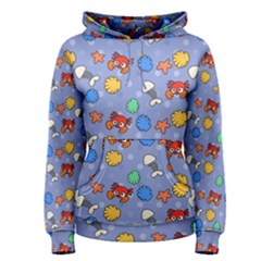 Crabs Pattern Women s Pullover Hoodie