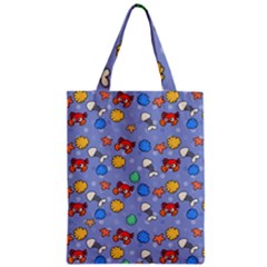 Crabs Pattern Zipper Classic Tote Bag by Valentinaart