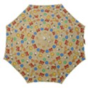 Crabs Pattern Straight Umbrellas View1