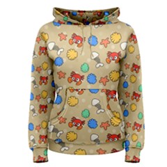 Crabs Pattern Women s Pullover Hoodie