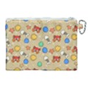 Crabs Pattern Canvas Cosmetic Bag (XL) View2