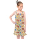 Crabs Pattern Kids  Overall Dress View1