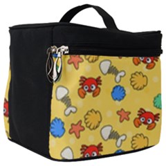 Crabs Pattern Make Up Travel Bag (big)