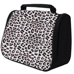 3d Leopard Print Black Brown  Full Print Travel Pouch (big) by LoolyElzayat