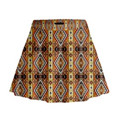 Nr-3 Colorful Mini Flare Skirt by ArtworkByPatrick