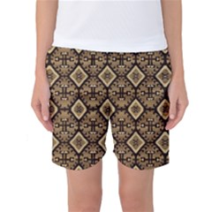 Nr 6 Women s Basketball Shorts by ArtworkByPatrick