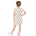 Gold Star Kids  Short Sleeve Velvet Dress View2