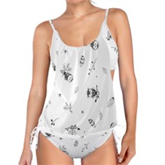 Wise And Big Eyes Tankini Set by WensdaiAmbrose