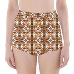 Nr-2 Colorful High-waisted Bikini Bottoms by ArtworkByPatrick