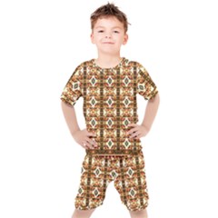 Nr-2 Colorful Kids  Tee And Shorts Set by ArtworkByPatrick