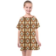 Nr-2 Colorful Kids  One Piece Chiffon Dress