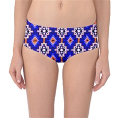 Nr-7 Colorful Mid-waist Bikini Bottoms by ArtworkByPatrick