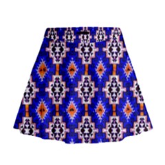 Nr-7 Colorful Mini Flare Skirt by ArtworkByPatrick