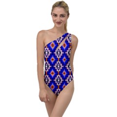 Nr-7 Colorful To One Side Swimsuit by ArtworkByPatrick