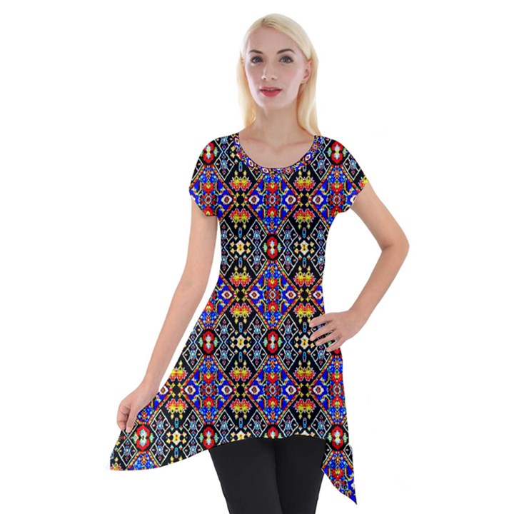 Rp 1 Short Sleeve Side Drop Tunic