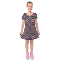 Rp 1 Kids  Short Sleeve Velvet Dress