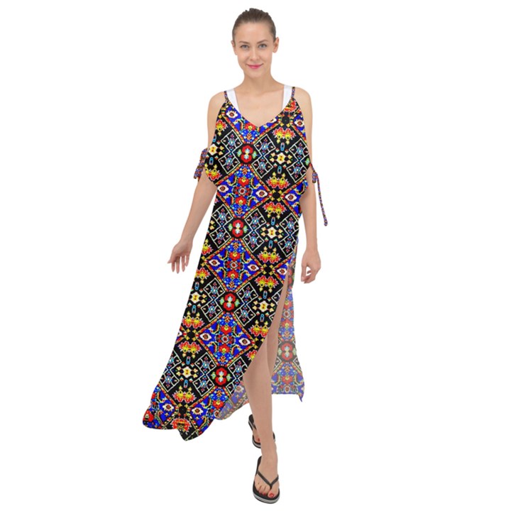 Rp 1 Maxi Chiffon Cover Up Dress