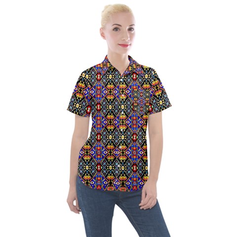 Rp 1 Women s Short Sleeve Pocket Shirt by ArtworkByPatrick