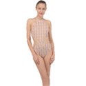 Peachy Keen Halter Side Cut Swimsuit View1