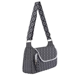 Ornate Oval Pattern Grey Black White Multipack Bag by BrightVibesDesign