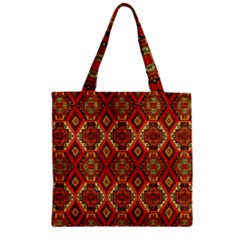 Rp 6 Zipper Grocery Tote Bag by ArtworkByPatrick