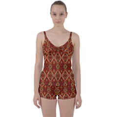 Rp 6 Tie Front Two Piece Tankini by ArtworkByPatrick