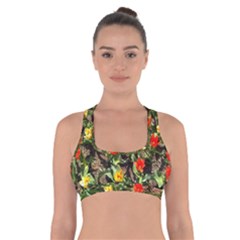 Tulips In April Cross Back Sports Bra by Riverwoman