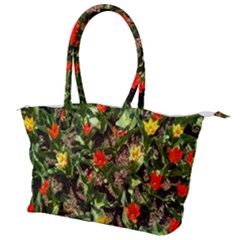 Tulips In April Canvas Shoulder Bag by Riverwoman