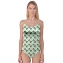 Kawaii Dougnut Green Pattern Camisole Leotard  View1