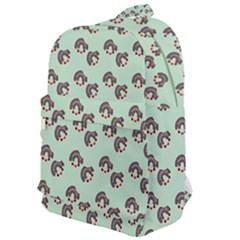 Kawaii Dougnut Green Pattern Classic Backpack by snowwhitegirl