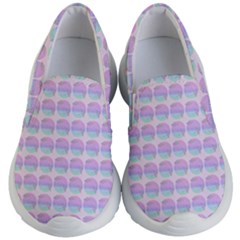 Umbrella Mandala Pattern Kids  Lightweight Slip Ons