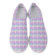 Umbrella Mandala Pattern Women s Slip On Sneakers